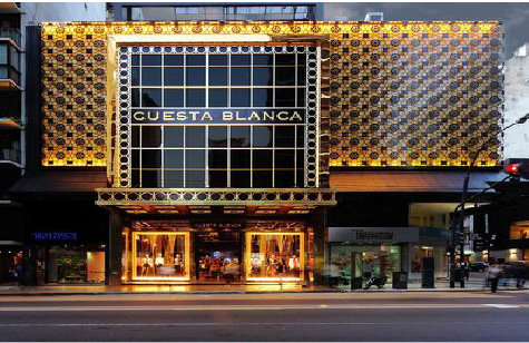 六盘水门头设计与商业空间的纽带。