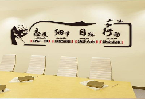 六盘水企业文化墙主要展示什么？