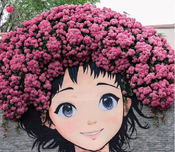 六盘水墙体彩绘-网红墙打卡