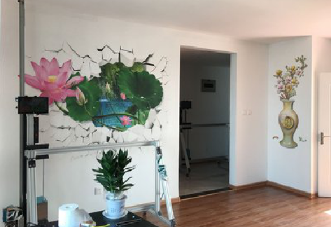 六盘水墙体彩绘相比墙纸的优势。