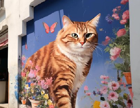 六盘水自己绘制有个性的手绘墙