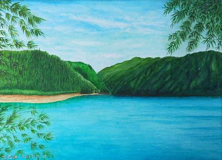 六盘水在墙绘中，如何绘画绿水青山？