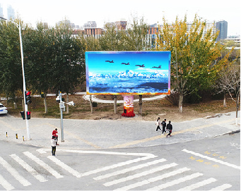 六盘水户外大屏广告投放要点。