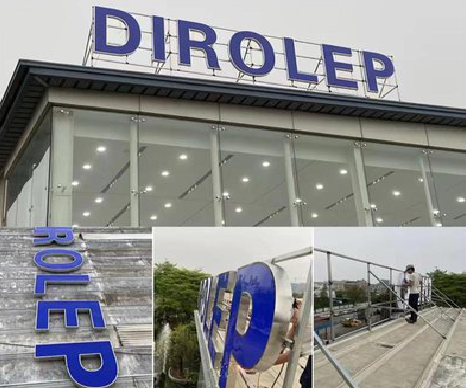 六盘水楼顶发光字安装的注意事项。